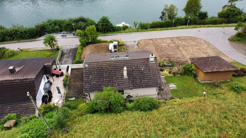 Das Grundstück am Rhein