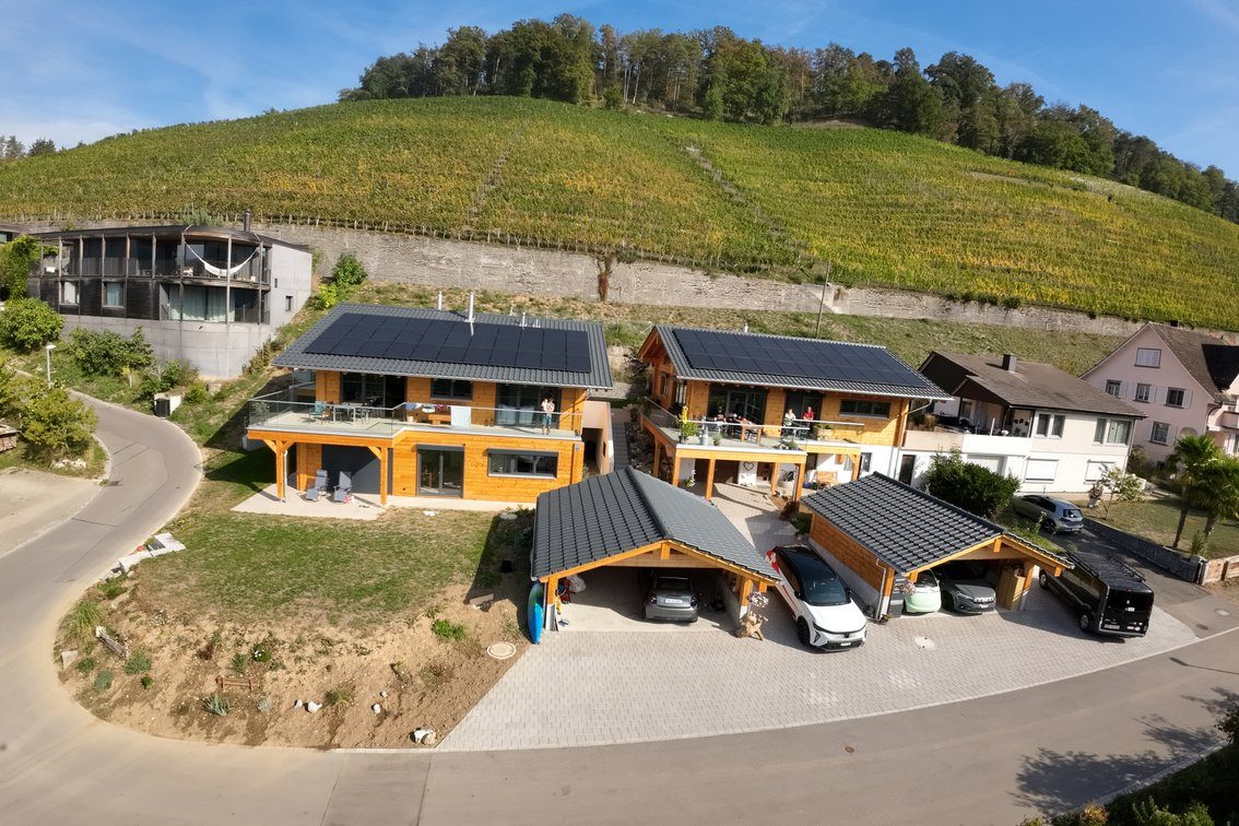 Fullwood Mehrparteienhaus aus Vollholz